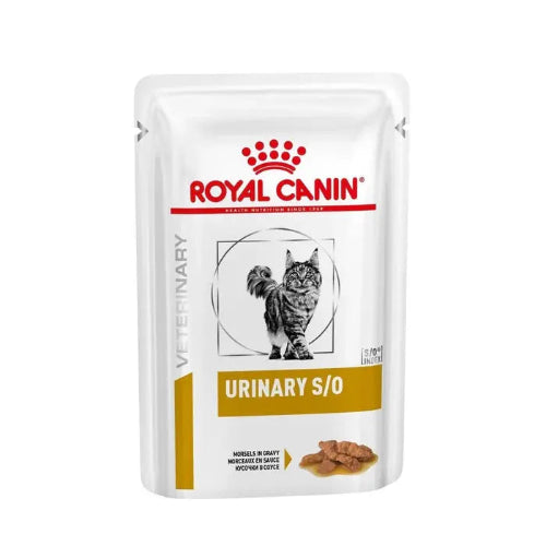 Royal Canin Urinary S/O Wet Food for Cats in Gravy Pouch 85g - Mickey's Pets Store