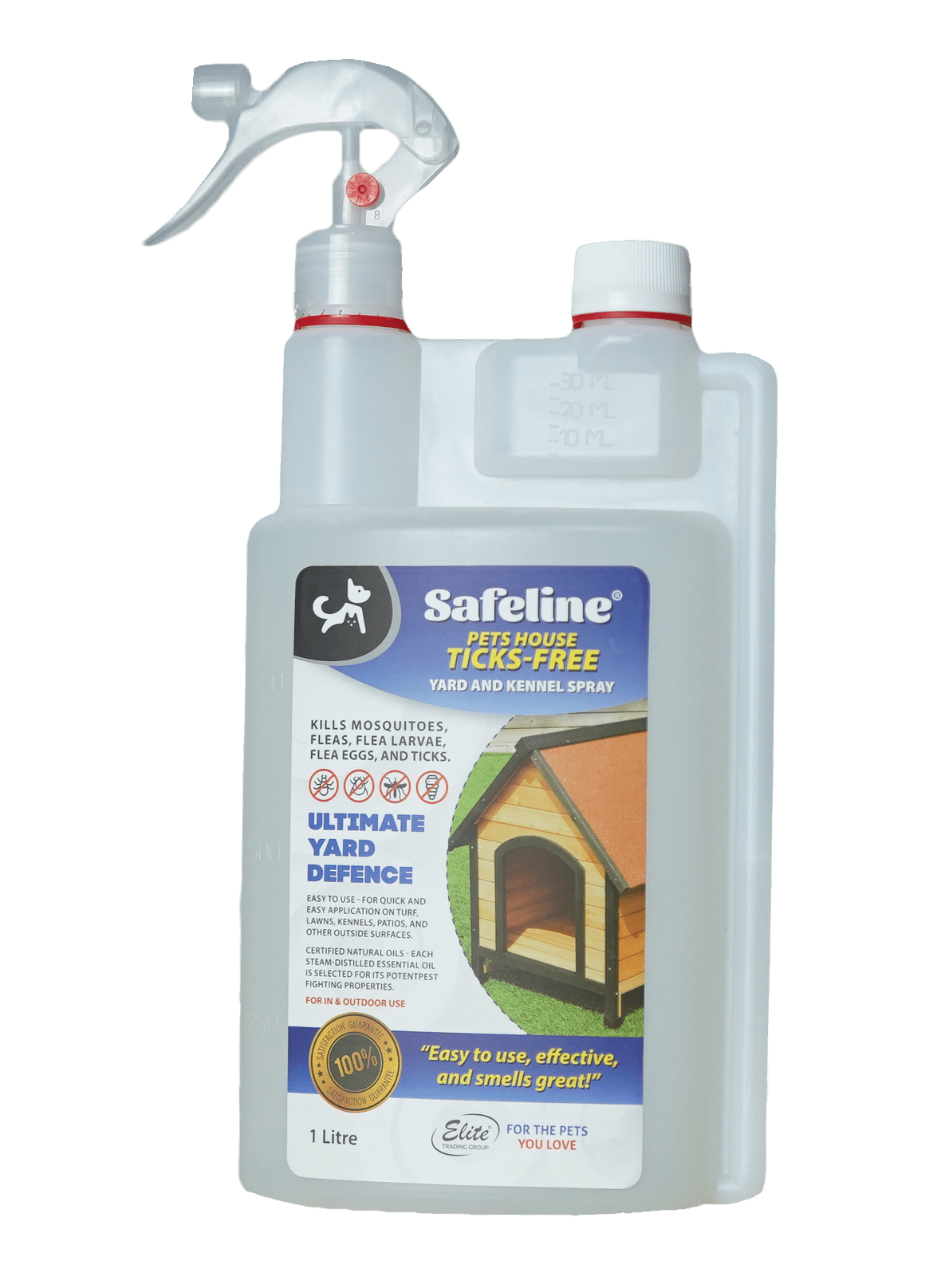 SAFELINE Pet House Ticks-Free 1L - Mickey's Pets Store