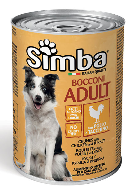 Simba Dog Chunks with Chicken and Turkey Dog Wet Food 415g - Mickey's Pets Store