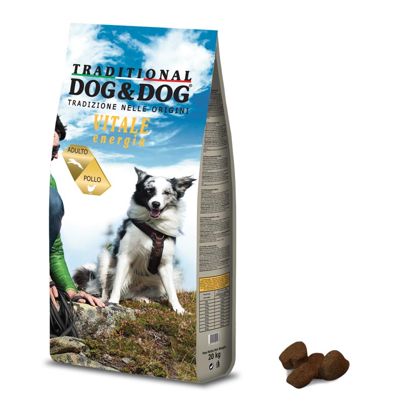 Traditional Dog & Dog Vitale Energia Adult Dog Food With Chicken 10 Kg - Mickey's Pets Store
