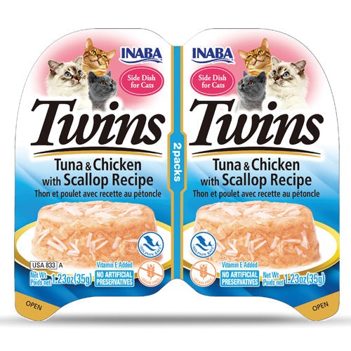 Twins Tuna & Chicken with Scallop Recipe - Mickey's Pets Store