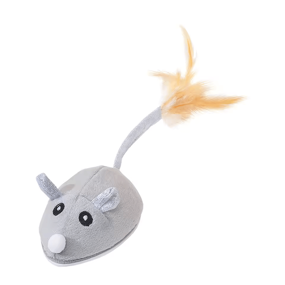 USB Charging Cat Interactive Toys Simulation Mouse Cat Toys Funny Teasing Automatic Cat Toys Smart Automatic Toys Pet Cat Toys - Mickey's Pets Store