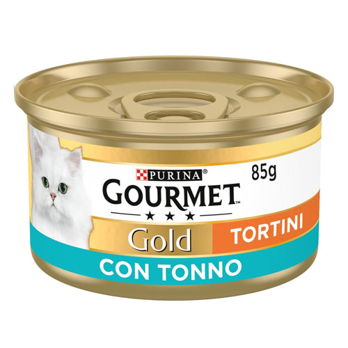 Purina Gourmet Gold Tortini Wet Cat Food with Tuna 85g - Mickey's Pets Store