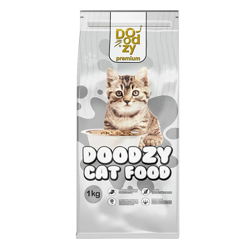 Dodzy Premium Adult Cat Dry Food 1Kg - Mickey's Pets Store