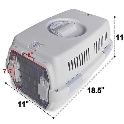 Fancy High Quality Cat Transport Carrier 48 x 32 x 29.50 cm - Mickey's Pets Store