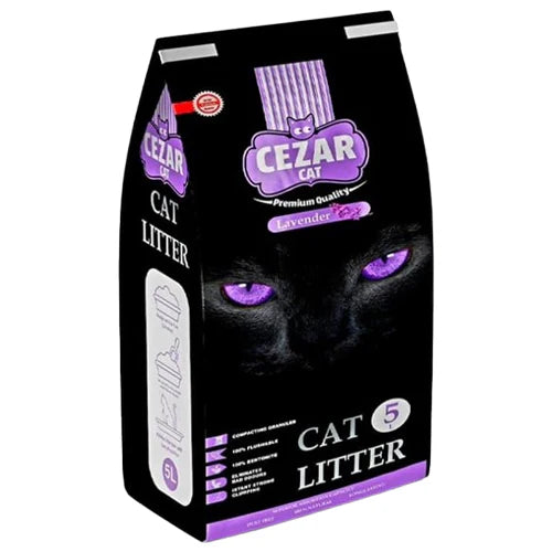Cezar Bentonite Clumping Cat Litter 10L - Mickey's Pets Store