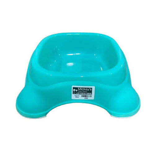 Fancy Square Cat Plate - Mickey's Pets Store