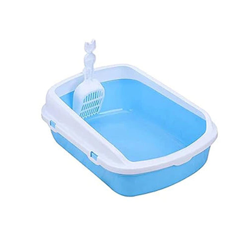 Cat Litter Box with Scoop - Mickey's Pets Store