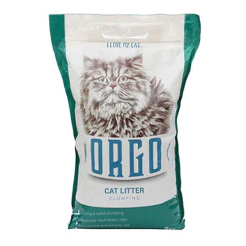 Orgo Bentonite Clumping Cat Litter 10L - Mickey's Pets Store