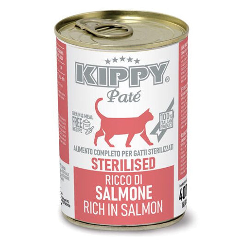 KIPPY Pate Rich in SALMON with SHRIMPS for Adult Cats 400g - Mickey's Pets Store