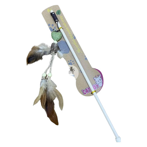 Cat Nip Fishing Rod Cat Toy - Mickey's Pets Store