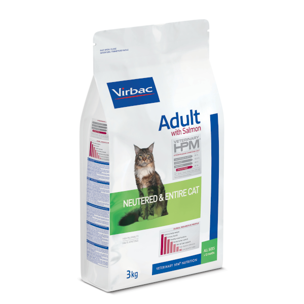 Virbac Adult salmon - Neutered & Entire Cat (1.5kg/3kg) - Mickey's Pets Store