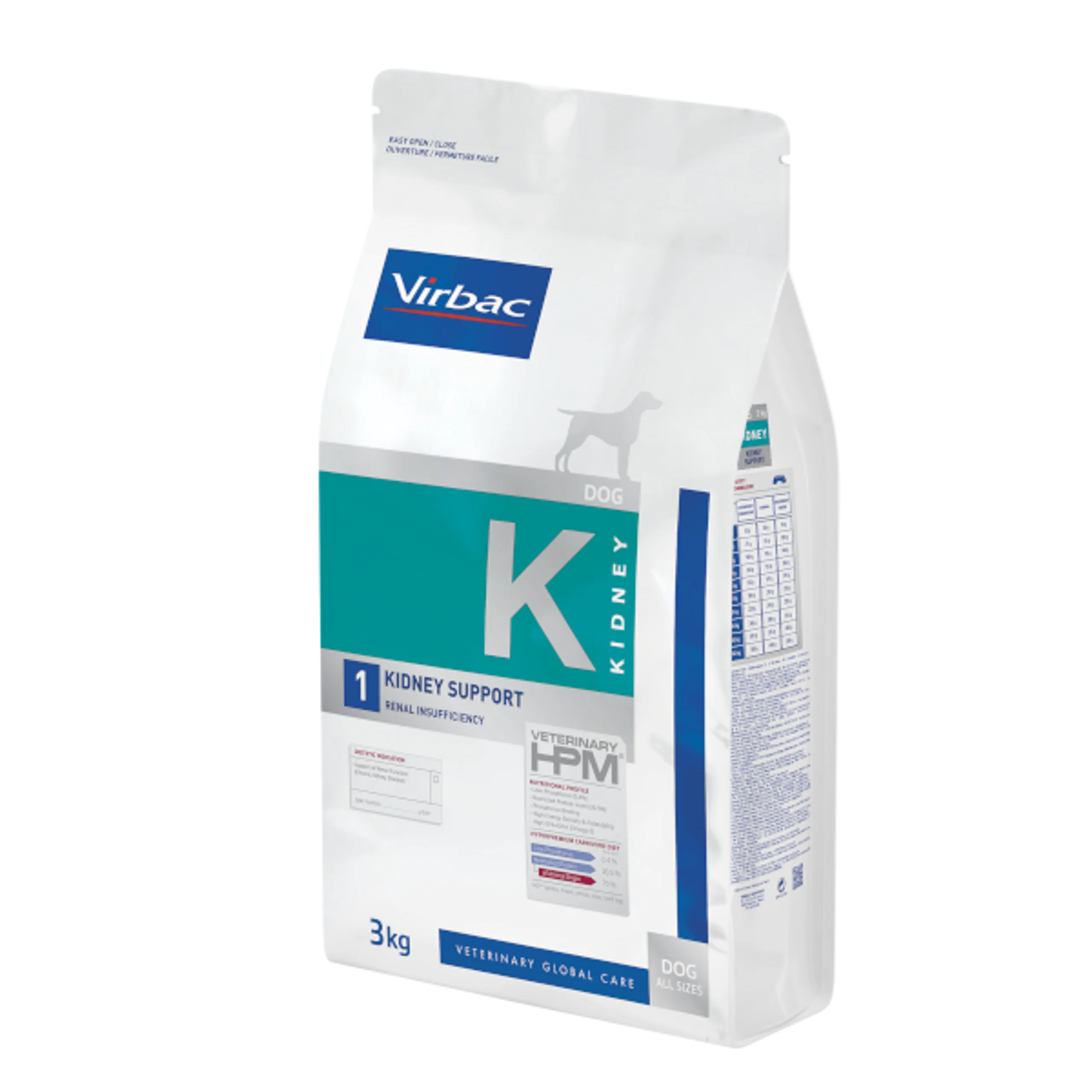 Virbac Dog Kidney Support K1 (3kg) - Mickey's Pets Store