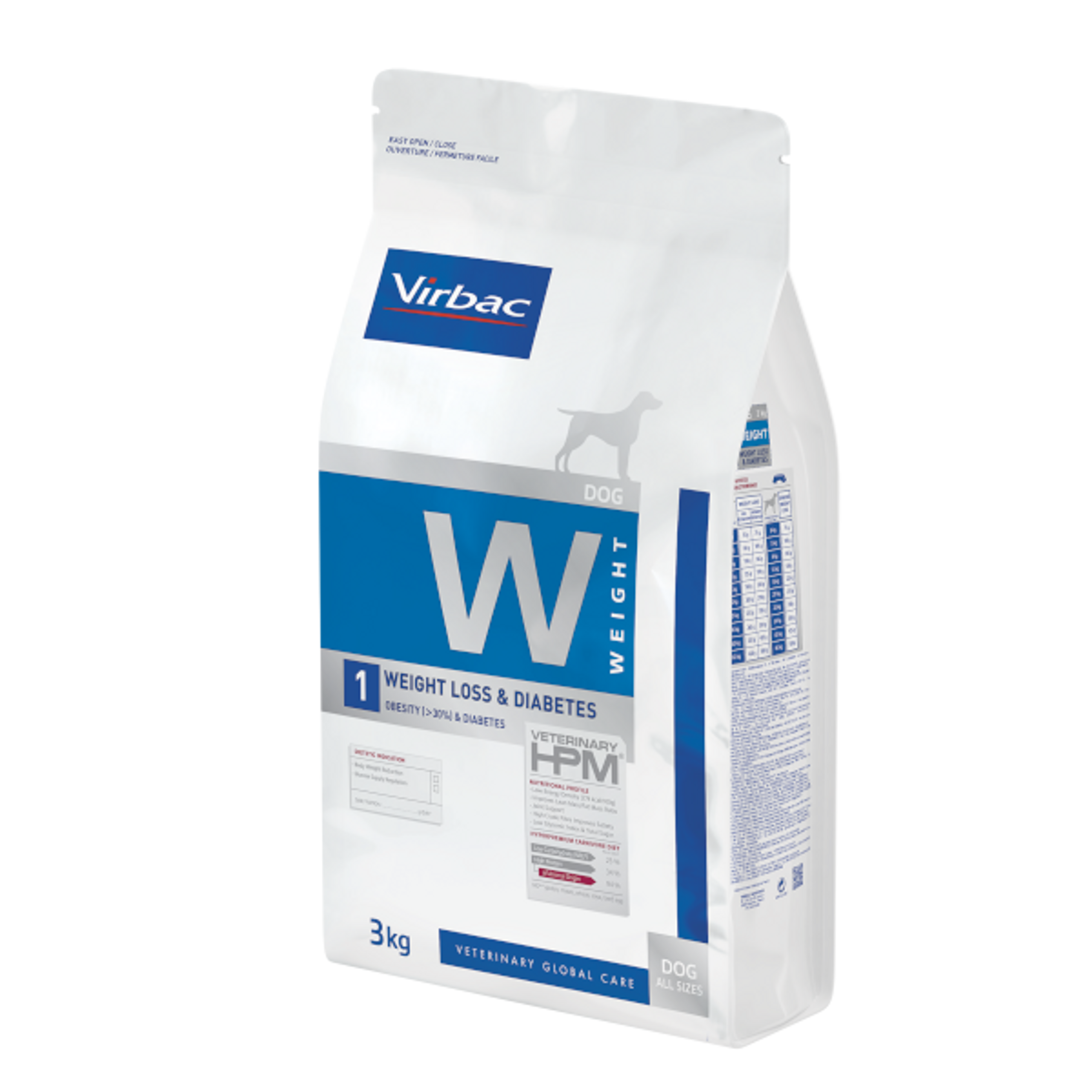Virbac Dog Weight Loss & Diabetes W1 (3kg-7kg) - Mickey's Pets Store