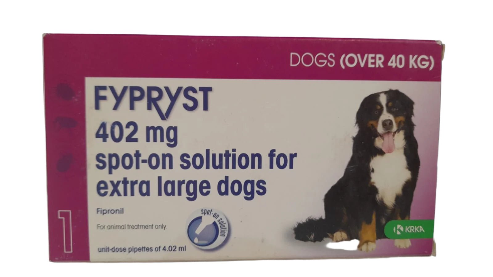 Fypryst Dogs402mg 1 Pipette - Mickey's Pets Store