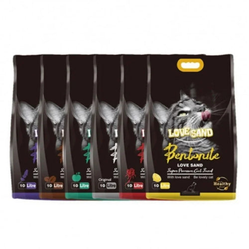 Love Sand Premium Bentonite Clumping Cat Litter 5L - Mickey's Pets Store
