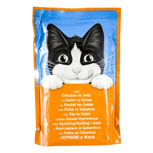 PURINA FELIX Original Wet Cat Food Pouch with Chicken in Jelly 100g - Mickey's Pets Store