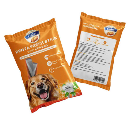 Rich Denta Fresh Stick Dog Treats 4 Sticks - Mickey's Pets Store