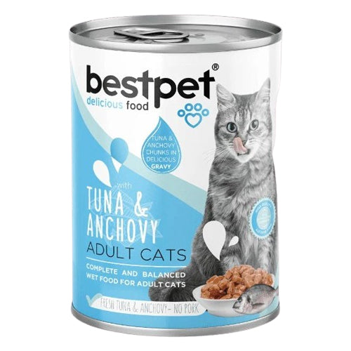 BestPet Delicious Food Cat Wet Food with Tuna 400g - Mickey's Pets Store