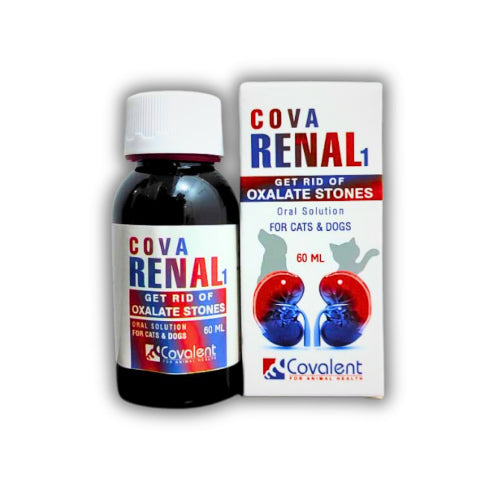 Cova Renal 1 Oxalate Stones for Cats and Dogs 60 ml - Mickey's Pets Store