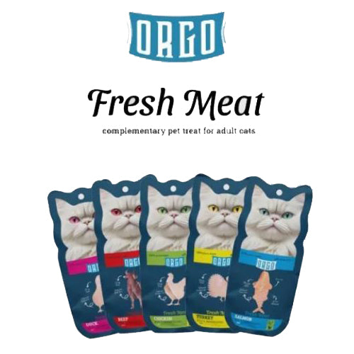 Orgo Fresh and Smoked Cat Treats - Mickey's Pets Store