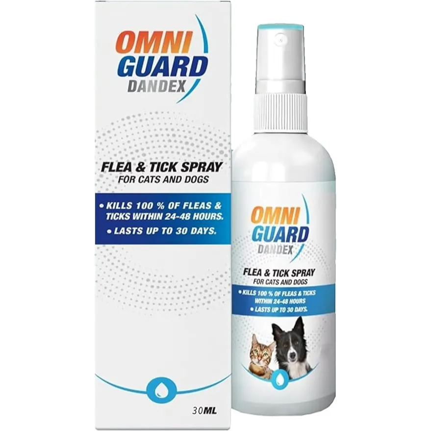 omni guard flea&stick spray 30ml - Mickey's Pets Store