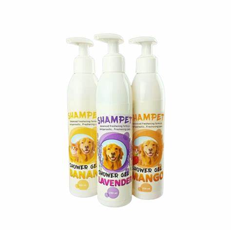 shampet shower gel for cat and dog 250ml - Mickey's Pets Store