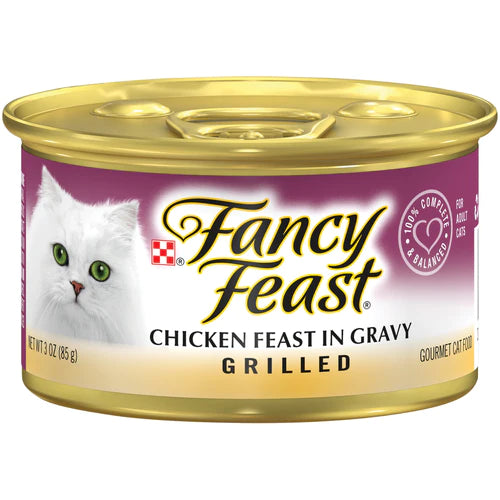PURINA FANCY FEAST Grilled Chicken Wet Cat Food 85g - Mickey's Pets Store