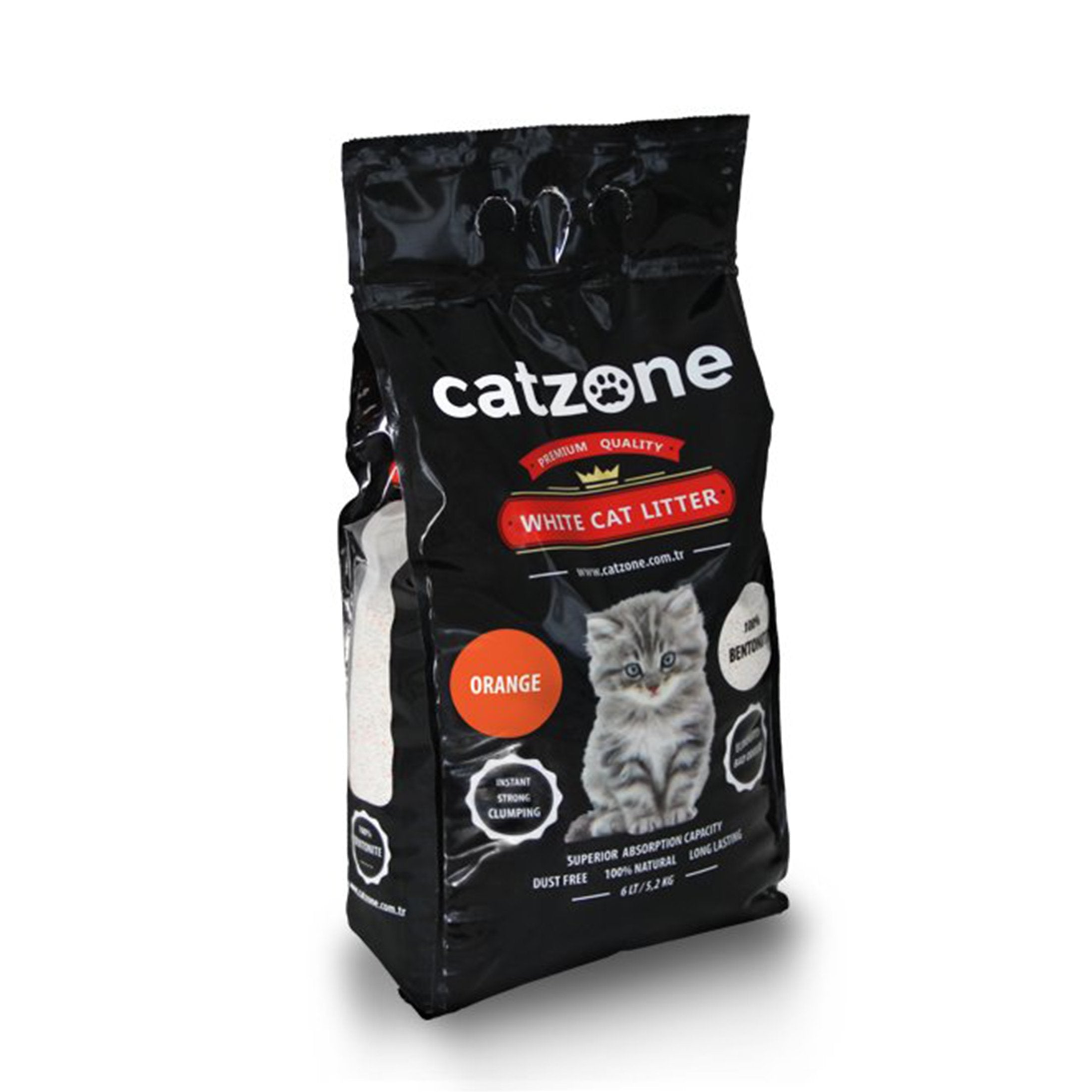 Catzone Cat Litter - Orange 5kg - Mickey's Pets Store