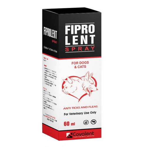 COVA Fiprolent Spray Anti Ticks and Fleas 60ml - Mickey's Pets Store