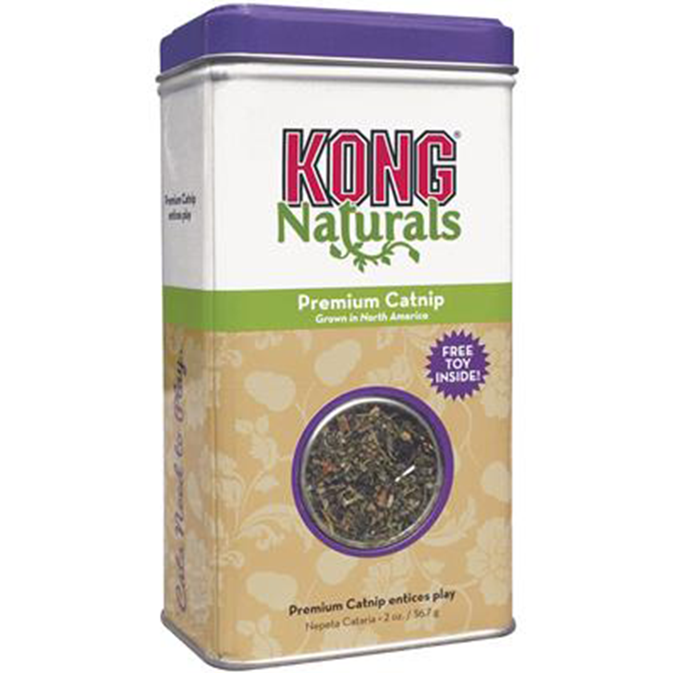 KONG Naturals Premium Catnip Tub 2oz - Mickey's Pets Store
