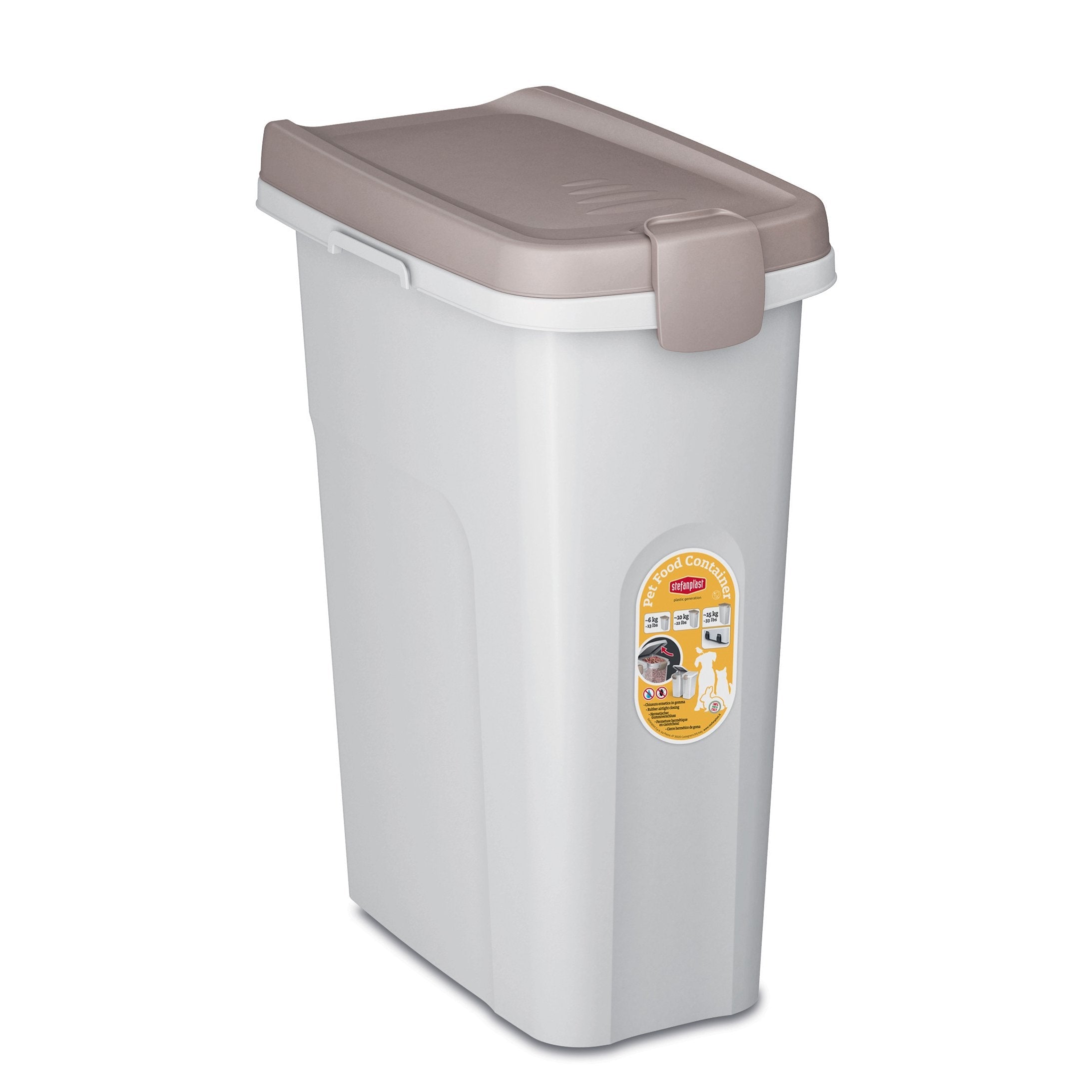 Stefanplast - Pet Food Container 25 Liters - Mickey's Pets Store