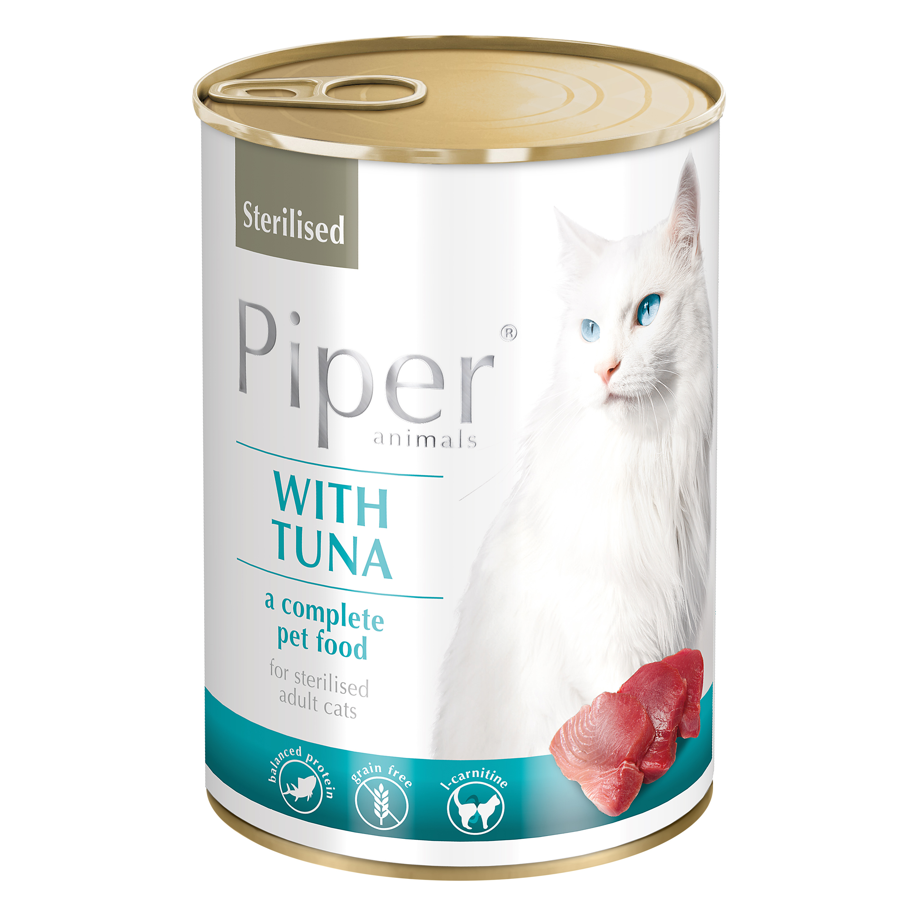 Piper Cats with Tuna Sterilized - 400g - Mickey's Pets Store