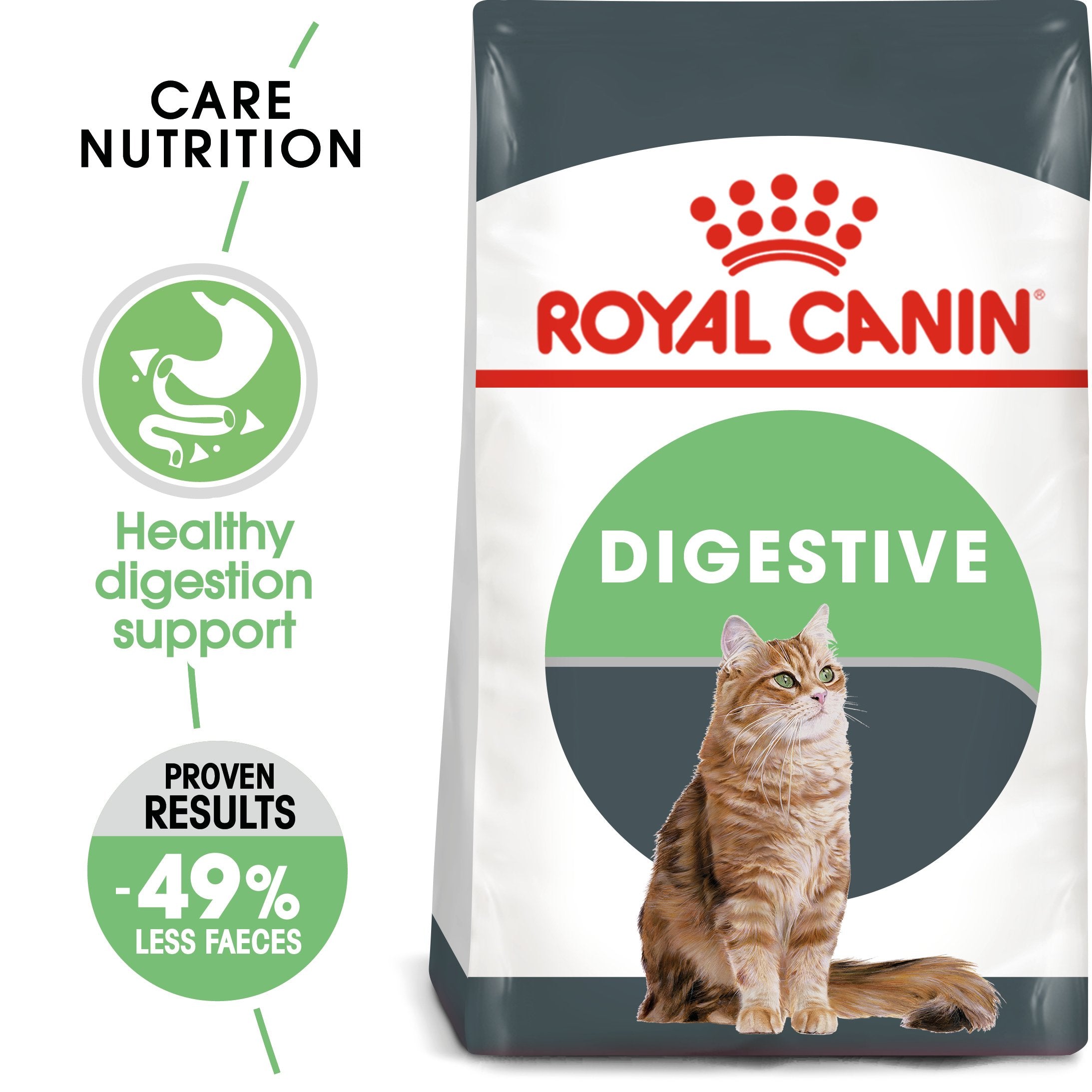 Royal Canin -Digestive care (400g) Dry food - Adult cats- help support healthy digestion - Mickey's Pets Store