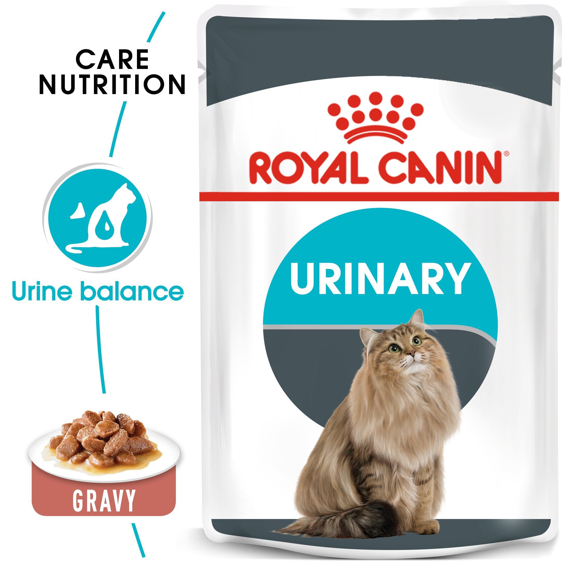 Royal Canin Urinary Care in Gravy (85gm\ Pouch) - Wet food for adult cats - Helps maintain urinary tract health - Mickey's Pets Store