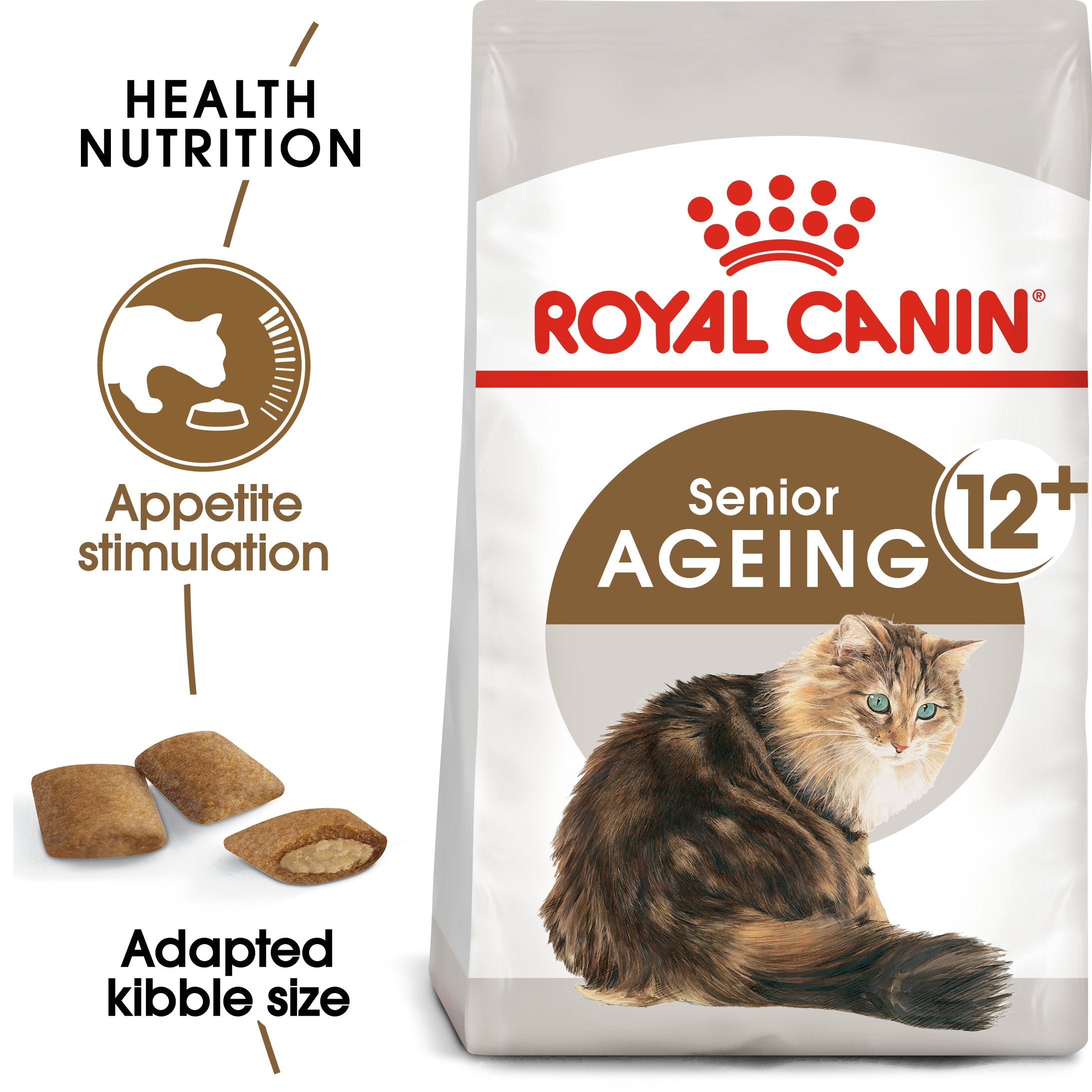 Royal Canin Ageing +12 (2KG) for Senior cats over 12 years old - Mickey's Pets Store