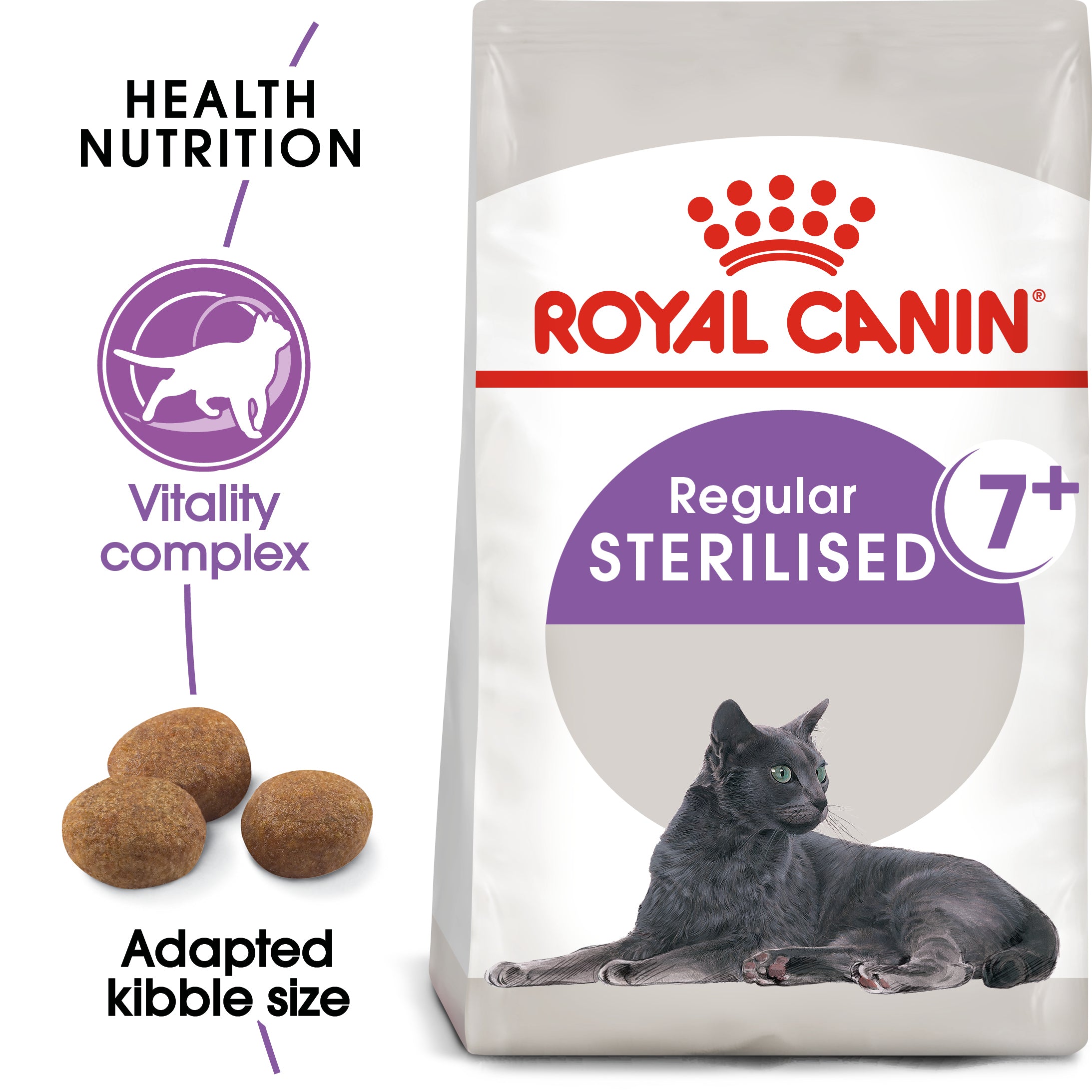 Royal Canin Sterilised 7+ (1.5 KG) - Neutered cats over 7 years old - Mickey's Pets Store