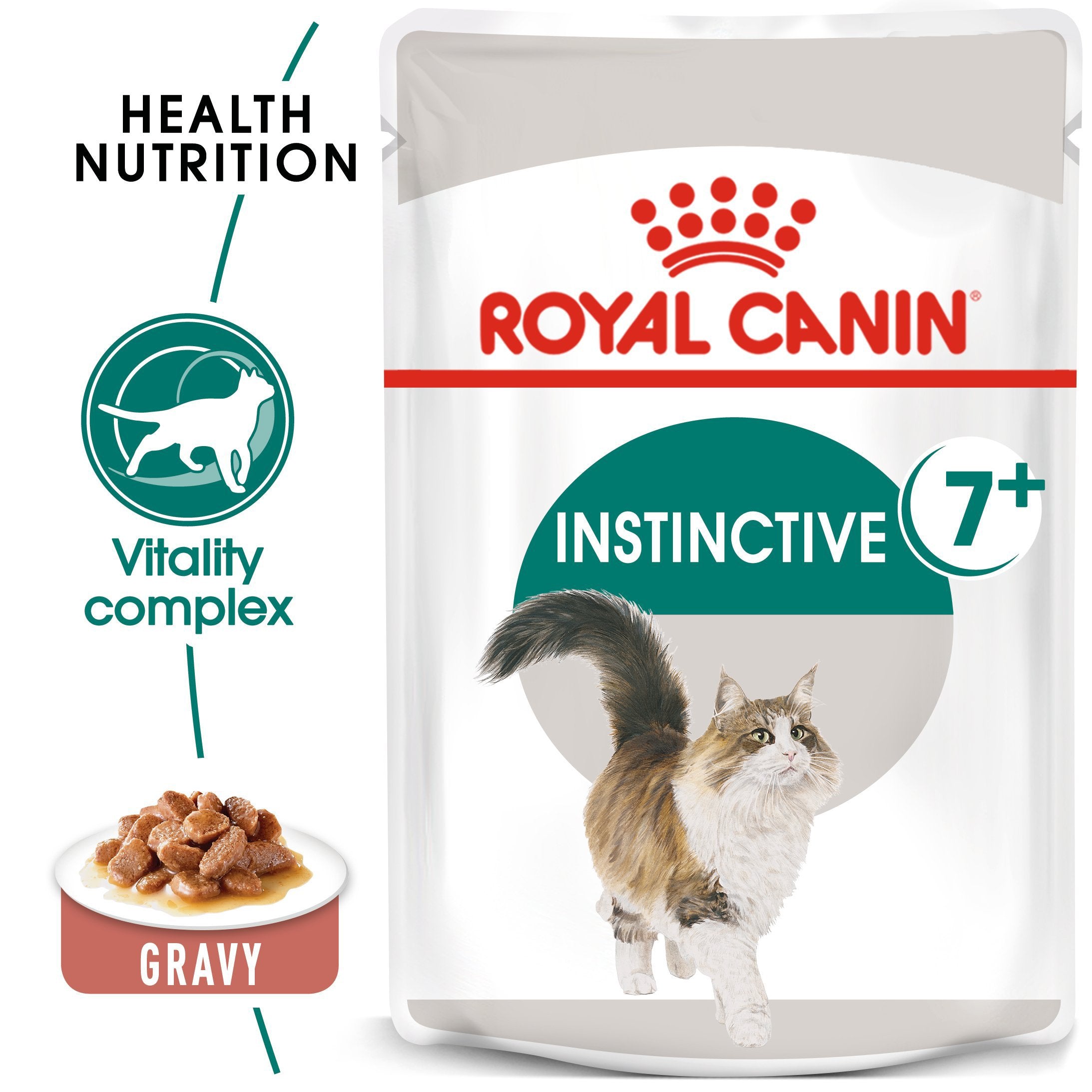 ROYAL CANIN Instinctive 7 Plus in Gravy Wet food for cats over 7 years old 85 gm - Mickey's Pets Store