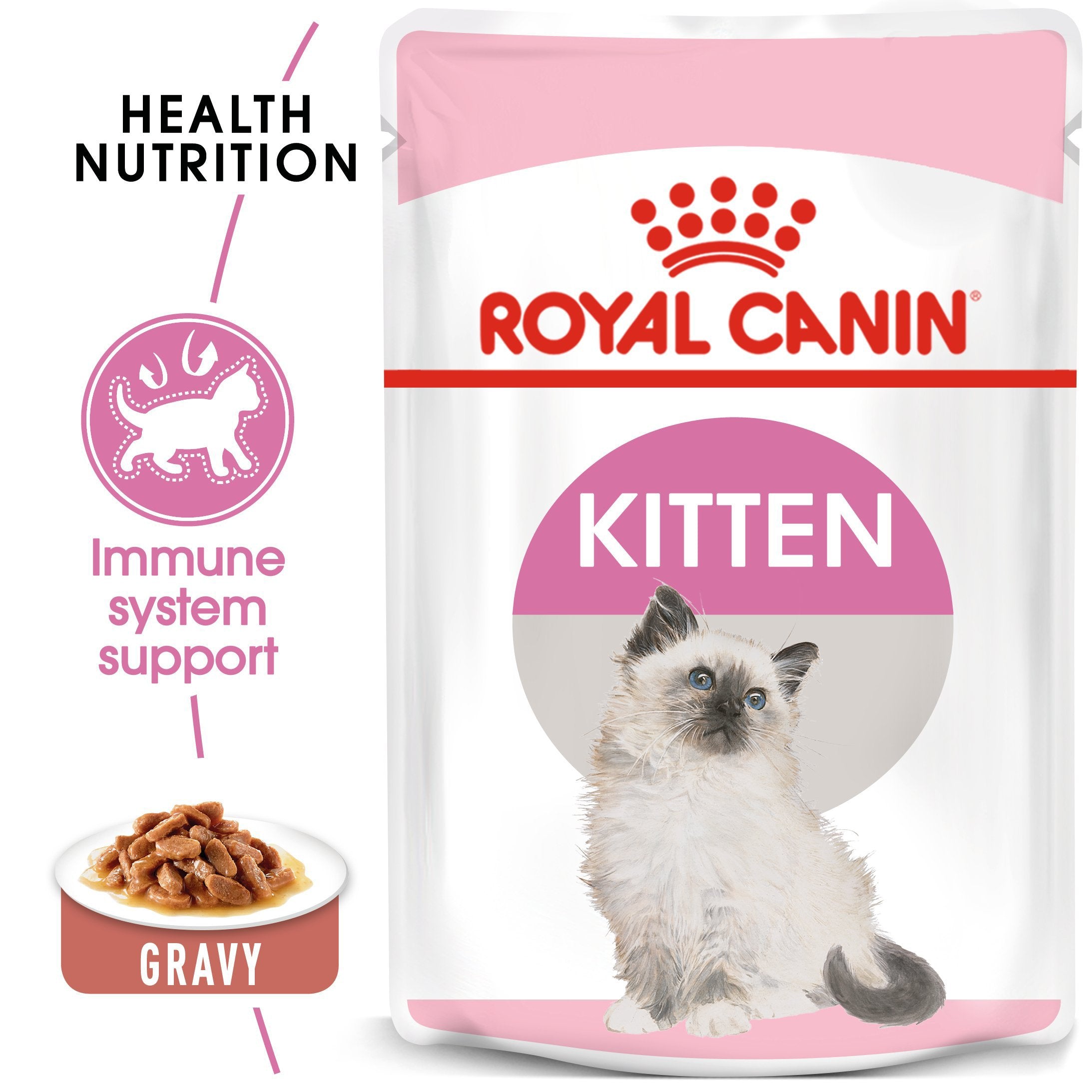 Royal Canin Kitten In Gravy (85gm\ Pouch) - wet food for kittens up to 12 months - Mickey's Pets Store
