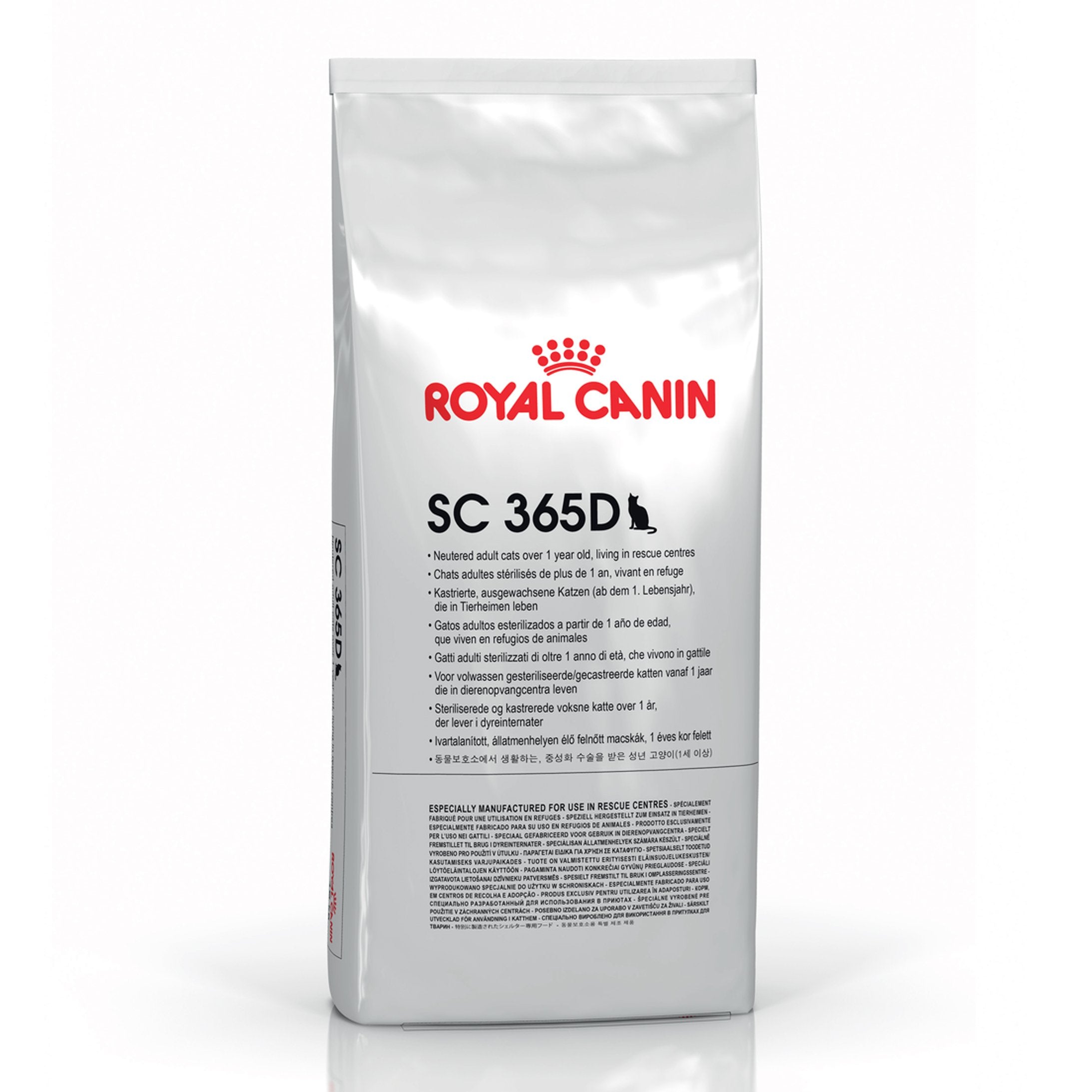 Royal Canin SC 365D (15 KG) - Dry food for Sterilised adult cats over 1 year living in shelters or rescue centers - Mickey's Pets Store
