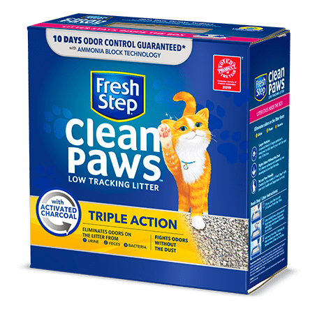 Fresh Step Cat Litter - Clean Paws 10kg - Mickey's Pets Store