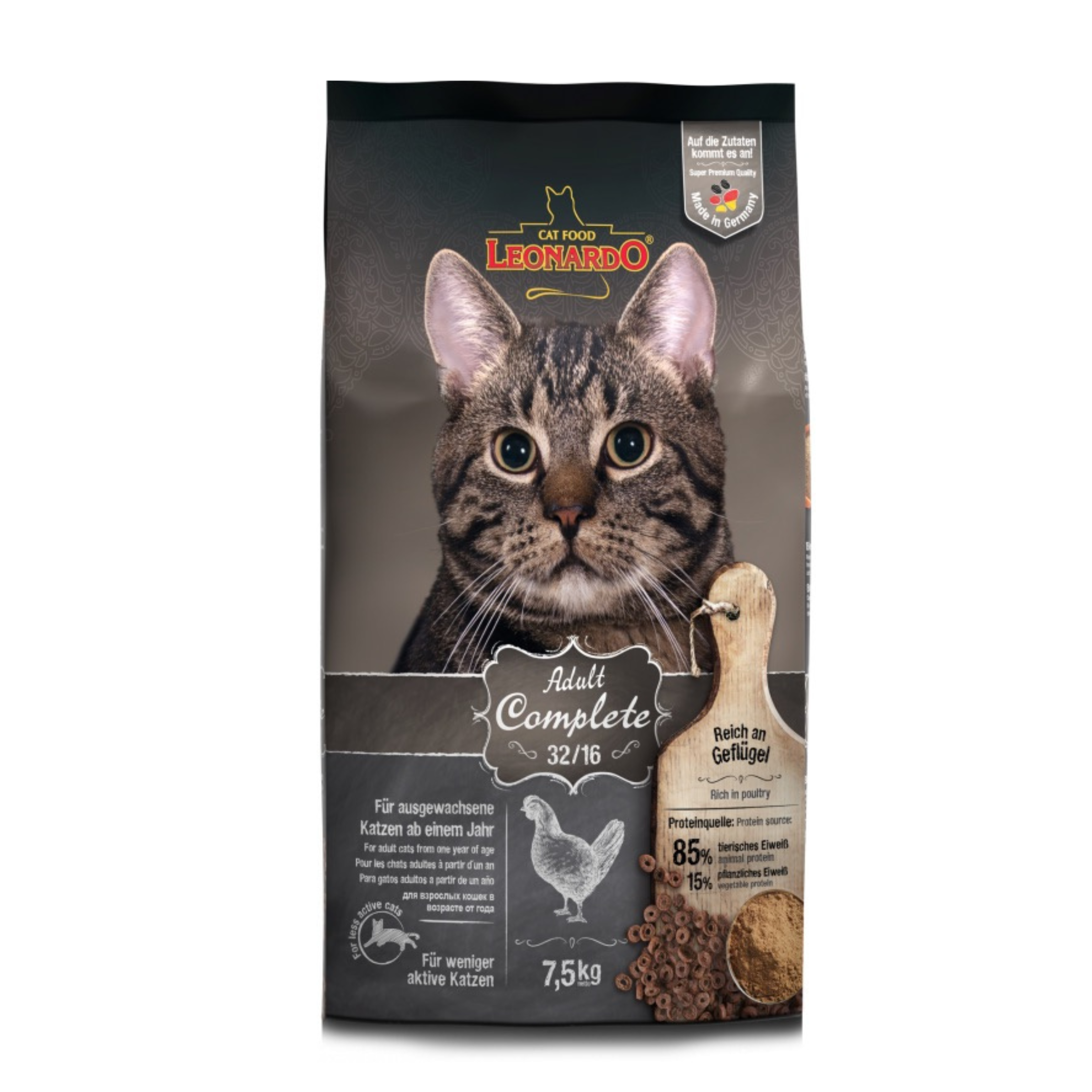 LEONARDO Adult Complete 32/16 (7.5)kg - Mickey's Pets Store