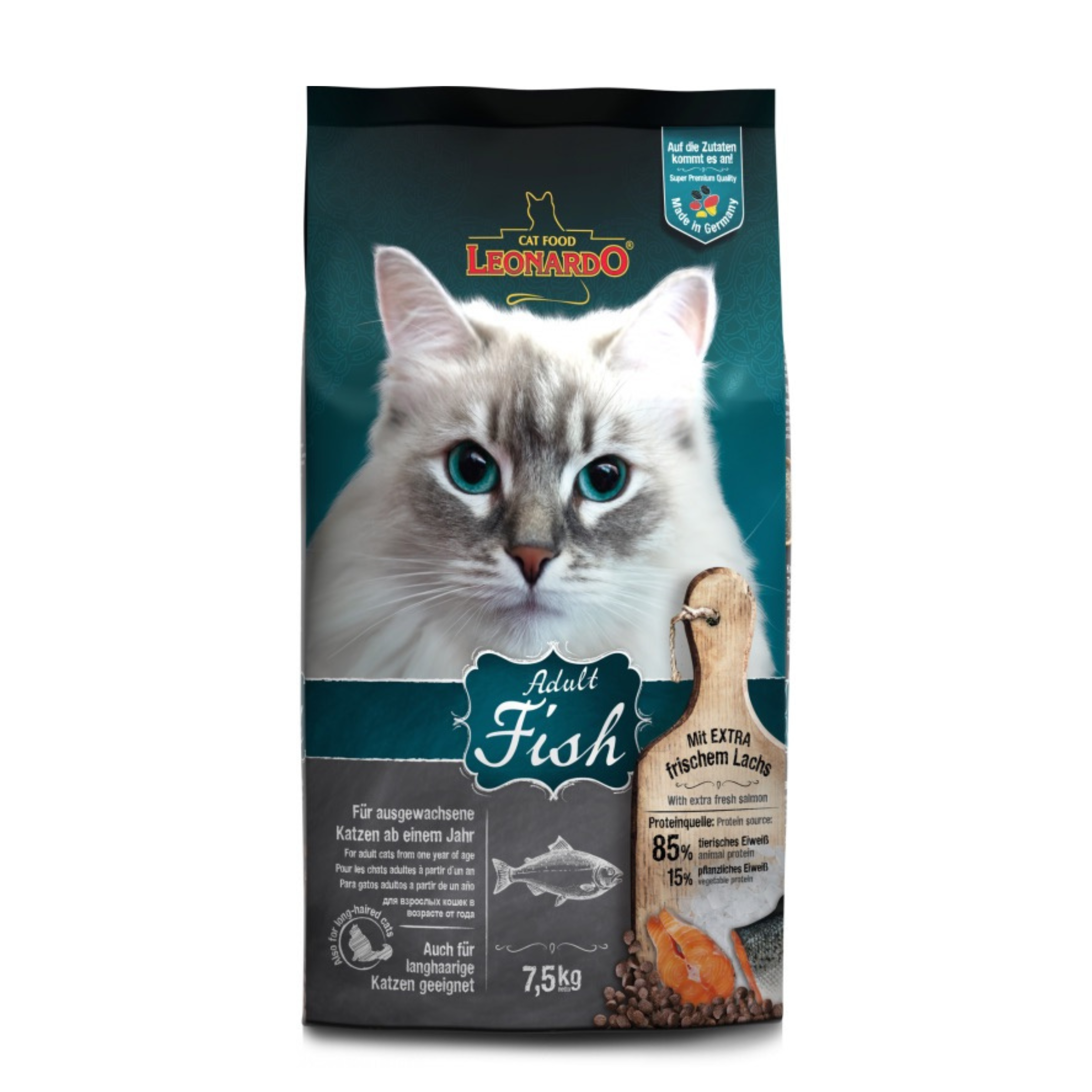 LEONARDO Adult Fish 7.5kg - Mickey's Pets Store