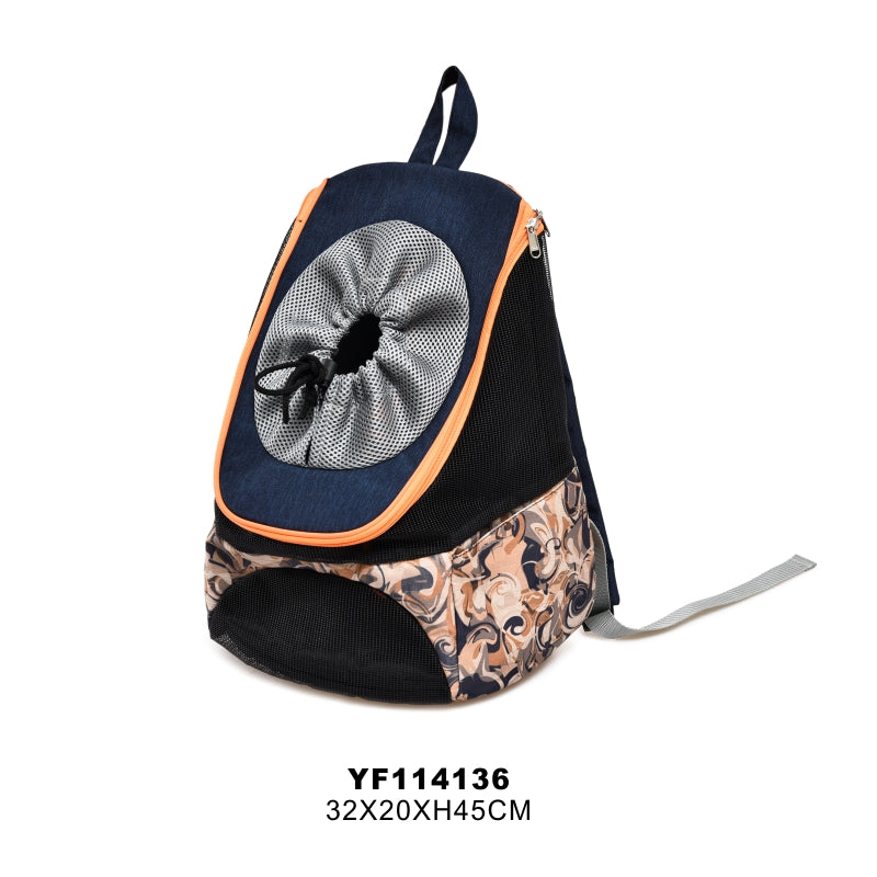 Pet canvas backpack: YF114136 - Mickey's Pets Store