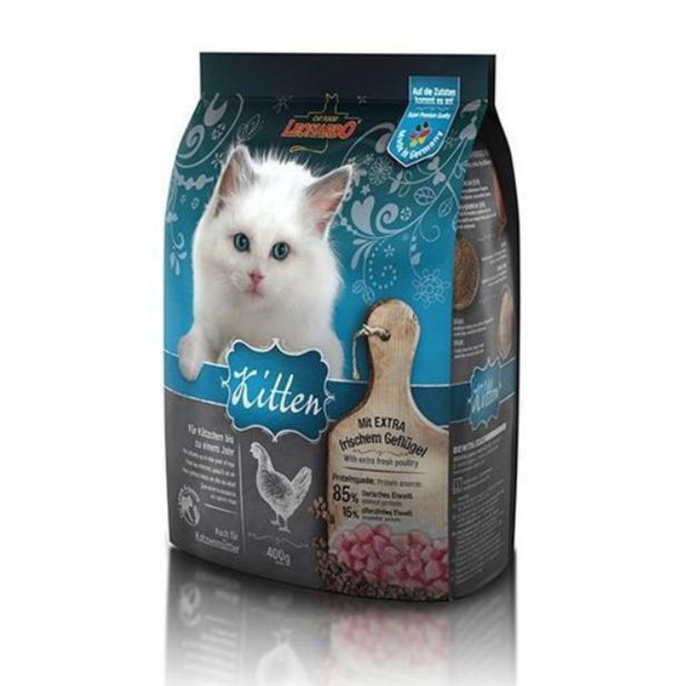 LEONARDO Chicken for kittens 400g - Mickey's Pets Store
