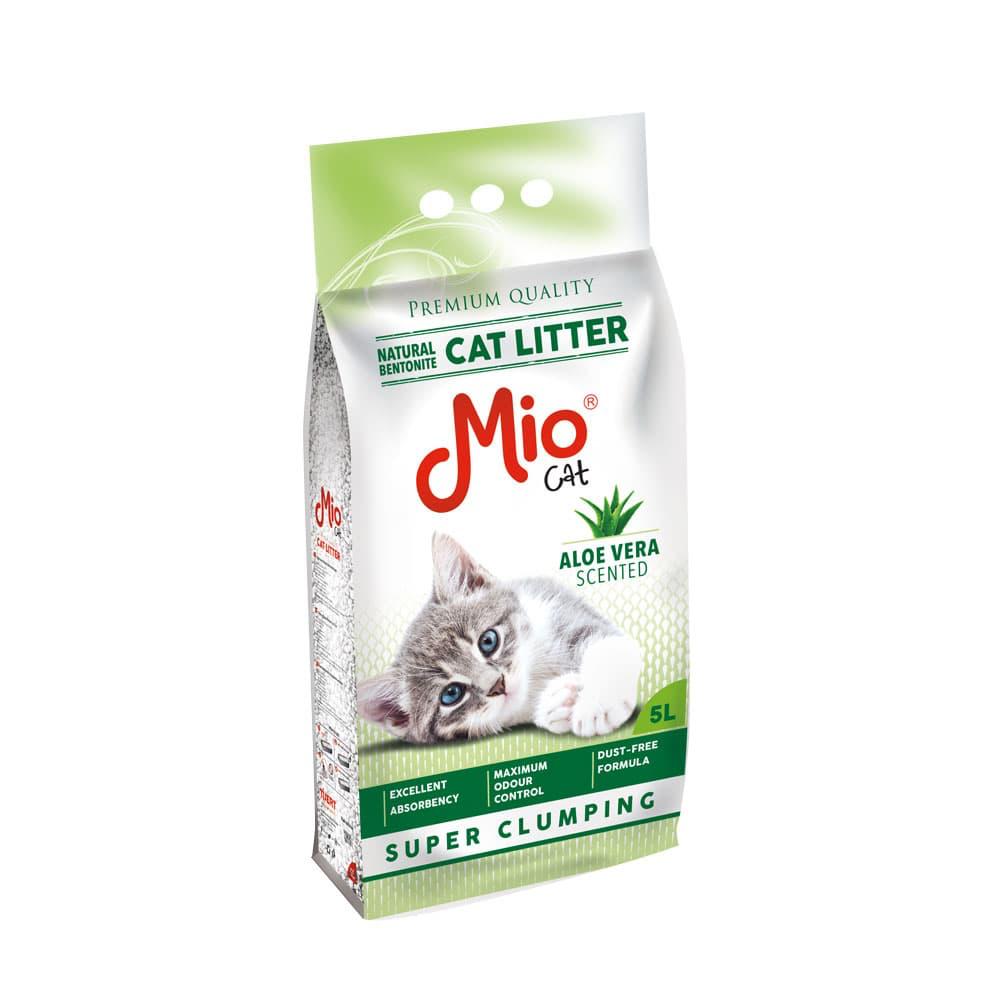 Mio Cat Litter With Aloevera 5L - Mickey's Pets Store