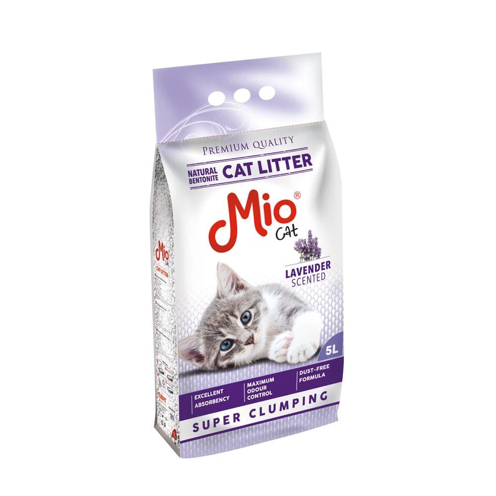 Mio Cat Litter With Lavander 5L - Mickey's Pets Store