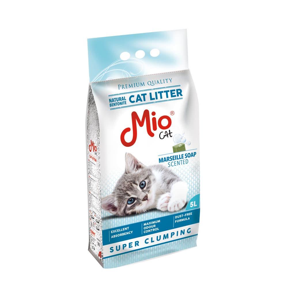 Mio Cat Litter With Marseille Soap 5L - Mickey's Pets Store