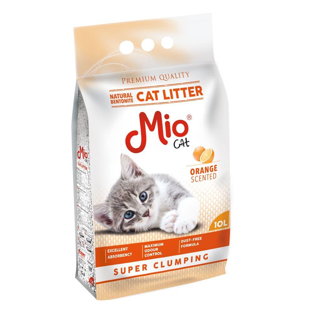 Mio Cat Litter With Orange 5L - Mickey's Pets Store