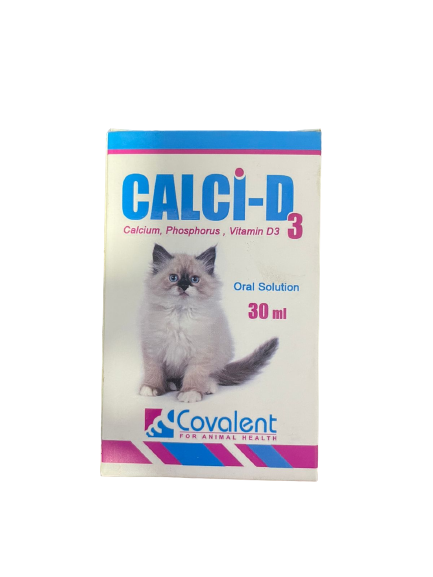 COVA CALCI-D3 Oral Solution for Cats 30ml - Mickey's Pets Store